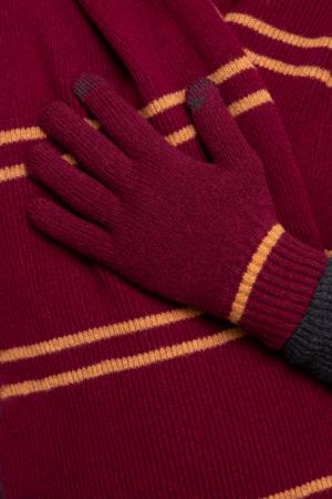 OFFICIAL WARNER BROS. GRYFFINDOR GLOVES 100% LAMBSWOOL